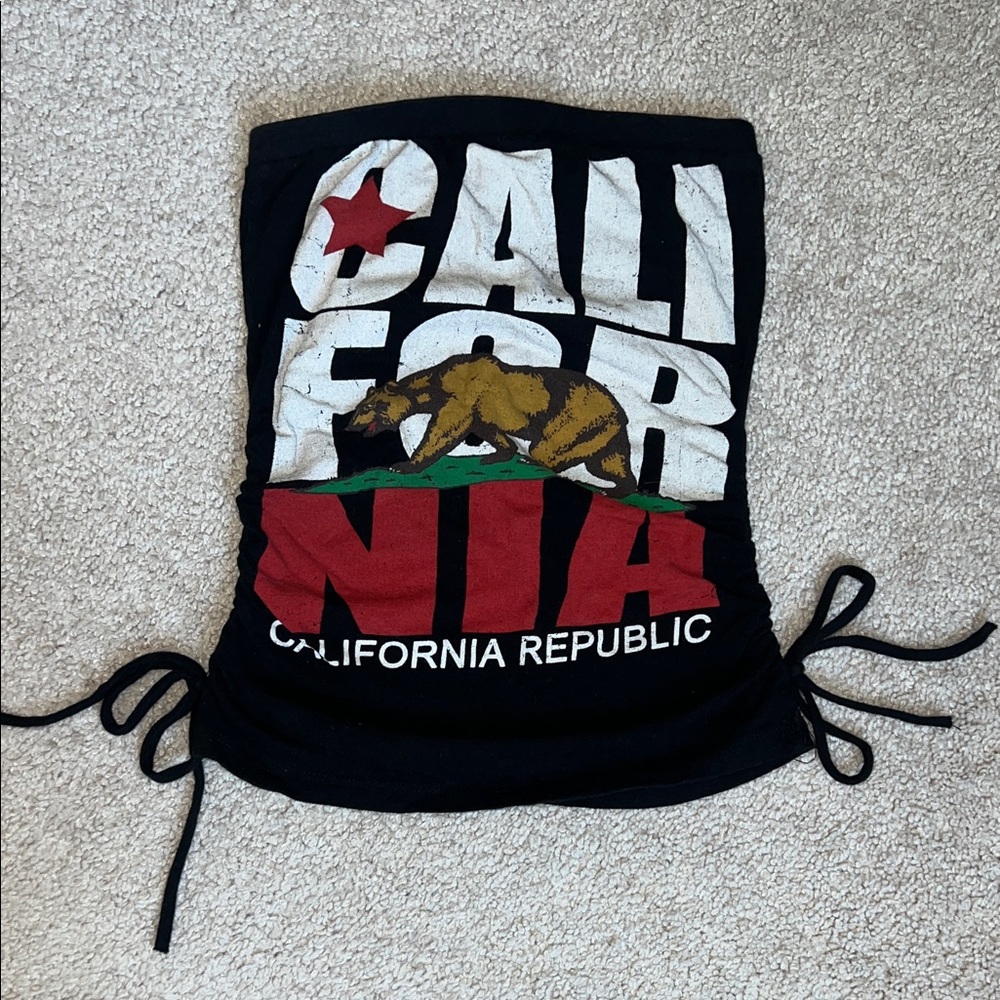 California Republic Graphic Tube Top